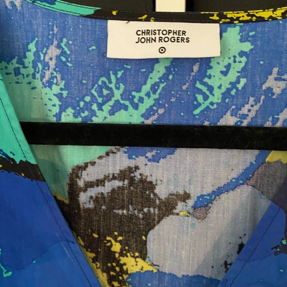 Christopher John Roger blue dress - Picture 8 of 9